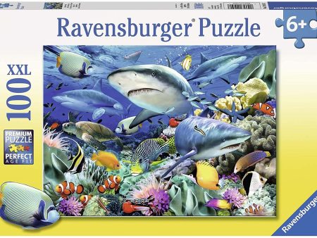 RAVENSBURGER 109517 - SHARK REEF 100XXL PIECE PUZZLE Hot on Sale