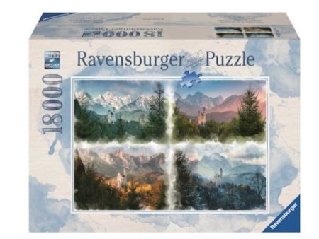 RAVENSBURGER NEUSCHWANSTEIN CASTLE 18000PC PUZZLE Online now