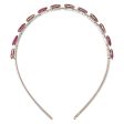 PINK POPPY GEMSTONE HEART HEADBAND Online Hot Sale