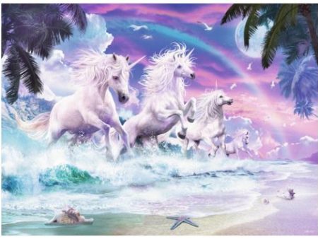 RAVENSBURGER 100576 UNICORNS ON THE BEACH 150XXL PC PUZZLE Online Hot Sale