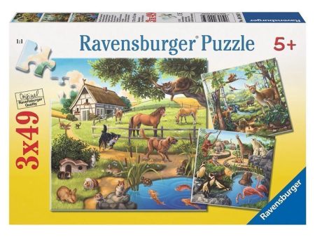 RAVENSBURGER - FOREST ZOO AND PETS PUZZLE For Discount