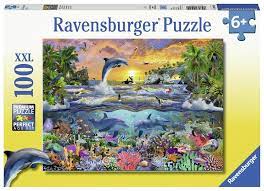 RAVENSBURGER TROPICAL PARADISE 100PC PUZZLE Online now