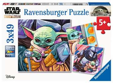 RAVENSBURGER STAR WARS GROGU MOMENTS 3X49PC Online Hot Sale