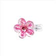 PINK POPPY DAISY SPARKLE HAIR CLIPS Online