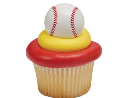 3D Baseball Cupcake Rings Online Sale