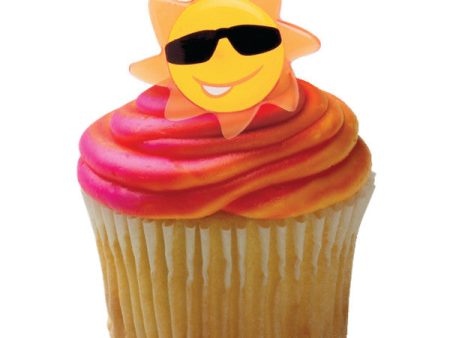 Sun Face Cupcake Rings Online Sale