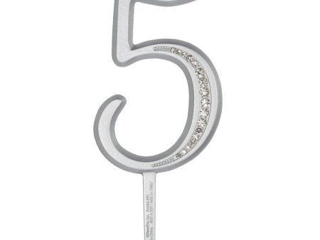 3.5  5 Diamond Number Monogram Hot on Sale