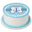 Anchor Edible Cake Topper Image Online