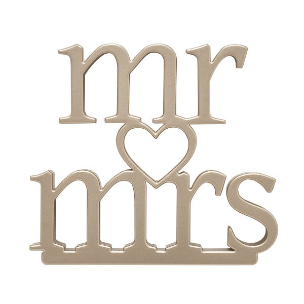 Mr. and Mrs. Wedding Ornament Supply