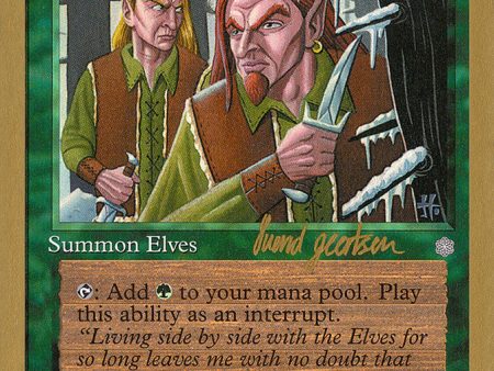 Fyndhorn Elves (Svend Geertsen) [World Championship Decks 1997] Supply