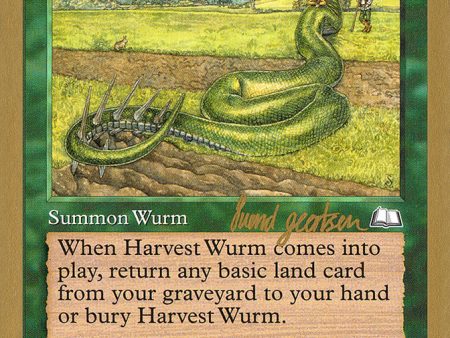 Harvest Wurm (Svend Geertsen) [World Championship Decks 1997] on Sale