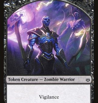 Zombie Warrior Token [War of the Spark Tokens] Hot on Sale