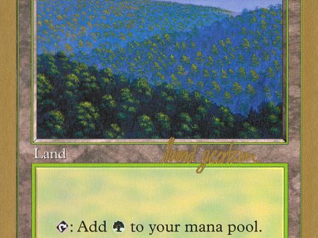 Forest (418) (Svend Geertsen) [World Championship Decks 1997] Fashion